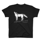 GRUNDERWARDのオオカミ（濃色用） スタンダードTシャツ