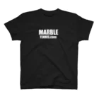 MABLE-TENNIS.comのMABLE TENNIS.com (White logo） スタンダードTシャツ