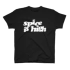 GoodGrooveのSPICE IS HIGH T-SHIRTS (BK) Regular Fit T-Shirt