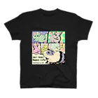 Lichtmuhleのsmall animal happy Life スタンダードTシャツ