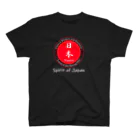 Spirit of Japan (Nippon)のF-print Black T-shirt 02 スタンダードTシャツ