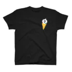 おばけのもーも momo the ghostのちーもアイスクリーム スタンダードTシャツ