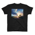 【怪しいゲーム部屋】の夕日 スタンダードTシャツ