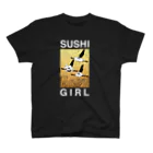 kumashikaruriのSUSHI GIRL Regular Fit T-Shirt