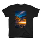 卯月なのかのMidnight Journey　〜静雅な真夜中の旅〜　No.5「双星」 スタンダードTシャツ