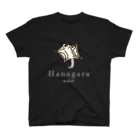 Hanagara animal cafeのモモンガと花柄アニマルカフェのロゴ入り。 Regular Fit T-Shirt