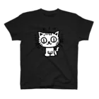 ファンキーなおのキーヘリ風キャット前プリＴ スタンダードTシャツ