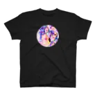 💖宇宙整体♪🌈♪こころからだチャンネル♪💖のhealing mermaid LARA陰陽バランス スタンダードTシャツ