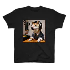 0416artの柴犬ラジオ スタンダードTシャツ