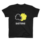 ホームページクリエイター・ターキーのホームページクリエイターターキー（SISTERS）ブラック Regular Fit T-Shirt