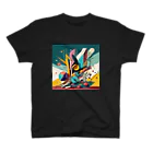 のんびりアート工房のガラクタアート スタンダードTシャツ