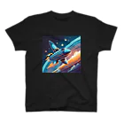 のんびりアート工房の宇宙風 スタンダードTシャツ