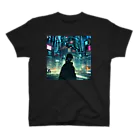 【公式】金運アップのBrilliant Futureのサイバーパンクの世界 スタンダードTシャツ