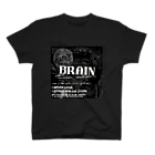 BRAIN ART RECORDSⒸのBRAIN ART RECORDS 2023 A/W WEB SHOP limited Product スタンダードTシャツ