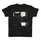 kuroneko0405の黒猫とコーヒー③ Regular Fit T-Shirt