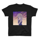 としこ🌟✨のドライフラワーうたってみたver.Twinkleイラストグッズ スタンダードTシャツ