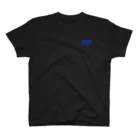 Super Sauna StyleのSAUNER1137 Blue-Black- Regular Fit T-Shirt