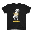 editigerのラブラドールレトリバー I DON'T BARK スタンダードTシャツ