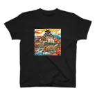 日本の風景 COOL JAPANの日本の風景、お城　Japanese castle Regular Fit T-Shirt