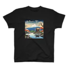 日本の風景 COOL JAPANの日本の風景、サムライの城　SAMURAI lived Japanese castle Regular Fit T-Shirt