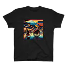 日本の風景 COOL JAPANの日本の風景:人力車で散策、Japanese scenery: Stroll around by jinrikisha Regular Fit T-Shirt