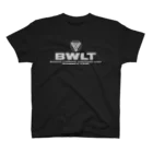 BWLTの②White list 半そでＴシャツ　黒 スタンダードTシャツ