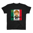 みちのくプロレス　MICHINOKU PRO-WRESTLINGのMUSASHI　イラストTシャツ スタンダードTシャツ