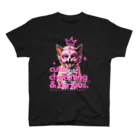 KVM｜kitten ＊ venetian-maskの仮面のセルカークレックス ｜咆哮 ① スタンダードTシャツ