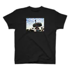 cerita-turの羊雲と回転空中ブランコ スタンダードTシャツ