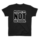 tagteeのMuslims are NOT the enemy. スタンダードTシャツ