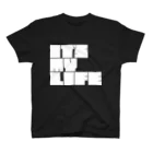 やばいやばいのIT'S MY LIFE(白文字) スタンダードTシャツ