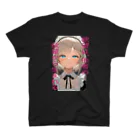 agomamushiのメイドさんと名言「欲望は、他者の欲望から生まれる」 スタンダードTシャツ