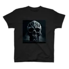 madaga-skullのブロックスカル Regular Fit T-Shirt