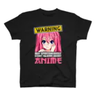 World_Teesの警告：勝手にアニメについて話し始めるかもしれません Regular Fit T-Shirt