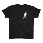 文鳥中心の春まち桜文鳥 Regular Fit T-Shirt