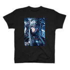 電脳女神 CyberGoddessの惑星連合 艦隊第一降下制圧連隊 隊長「セレーネ」 スタンダードTシャツ