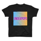 UnderpopSのUnderpopS　ロゴ　グラデパターン Regular Fit T-Shirt