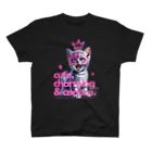 KVM｜kitten ＊ venetian-maskの仮面のアメリカンショートヘア｜子猫｜咆哮 ① Regular Fit T-Shirt