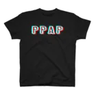 流行語Tシャツ倶楽部の【MBTIシリーズ？】PPAP Tシャツ[黒] Regular Fit T-Shirt