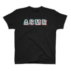 流行語Tシャツ倶楽部の【MBTIシリーズ？】ASMR Tシャツ[黒] Regular Fit T-Shirt