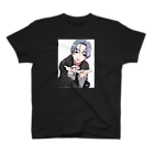 HermannStrasseのレオパと女の子 スタンダードTシャツ