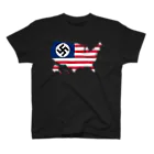 ヨシアスss武装親衛隊大将(ナチ党員幹部)のアメリカ国旗 Regular Fit T-Shirt