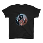 アタオカ1号のAI生成Yin&Yang スタンダードTシャツ