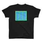 コ八ルのblah-blah-blah スタンダードTシャツ