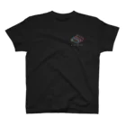 O SA SHI MIのO SA SHI MI _black スタンダードTシャツ