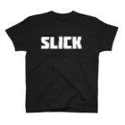 AliviostaのSlick スリック B シンプルBIGロゴ ストリートファッション スタンダードTシャツ