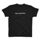 room and room.のroom and room. T 白 スタンダードTシャツ