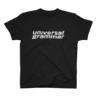 Fog skisのuniversal grammar (white) スタンダードTシャツ