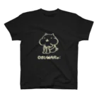 OSUWARe:の白いハムスターくん スタンダードTシャツ