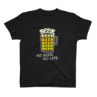 すとろべりーガムFactoryのNO BEER, NO LIFE. スタンダードTシャツ